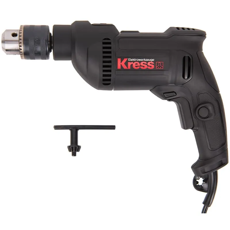Дрель ручная KRESS KU120 650Вт 13мм электрическая — детальное фото