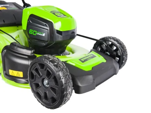 Газонокосилка Greenworks GD60LM46HP 60V 2502807 (46 см) бесщеточная аккумуляторная — детальное фото