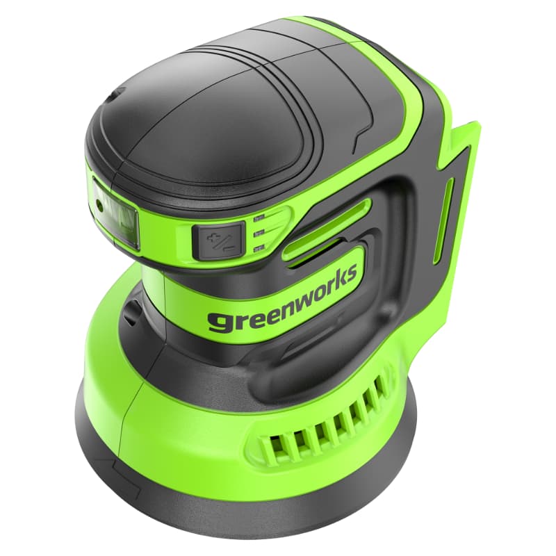 Шлифмашинка эксцентриковая 125 мм аккумуляторная Greenworks 24V OS325 3100907, без АКБ и ЗУ