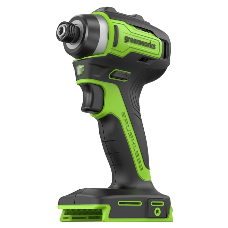 Винтовёрт ударный 170 Нм аккумуляторный Greenworks 24V ID3170 3804907, бесщёточный, без АКБ и ЗУ