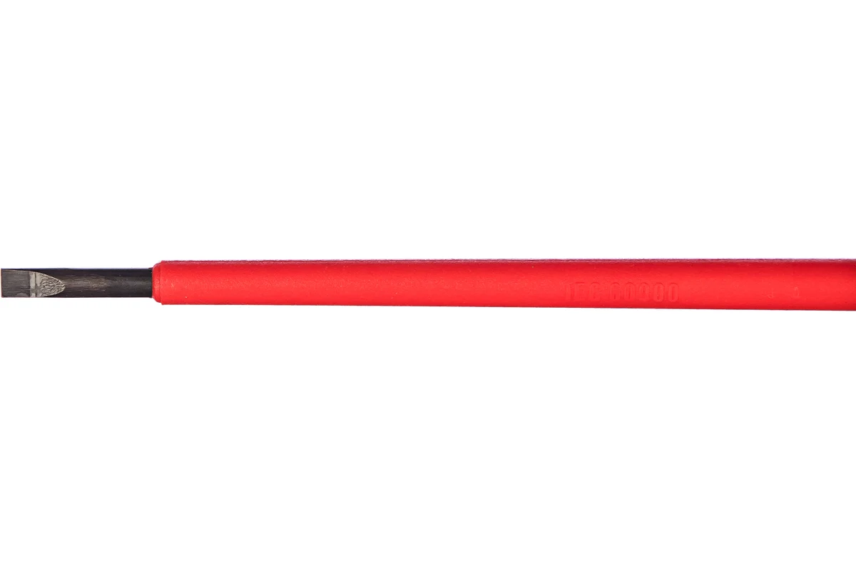 Диэлектрическая отвертка Felo Ergonic 3,5х0,6х100 плоская шлицевая 41303590 — детальное фото