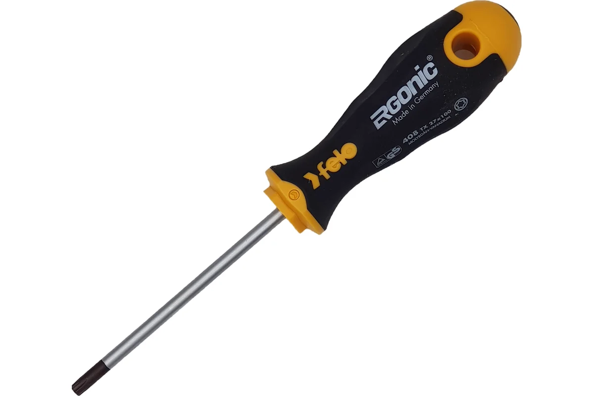 Отвертка Felo Ergonic Torx 27х100 40827340 — детальное фото