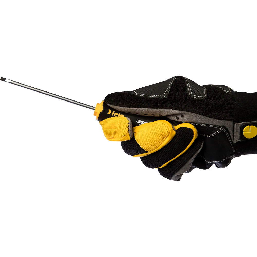 Плоская шлицевая отвертка 3,5х0,6х100 Felo Ergonic 40035310 — детальное фото