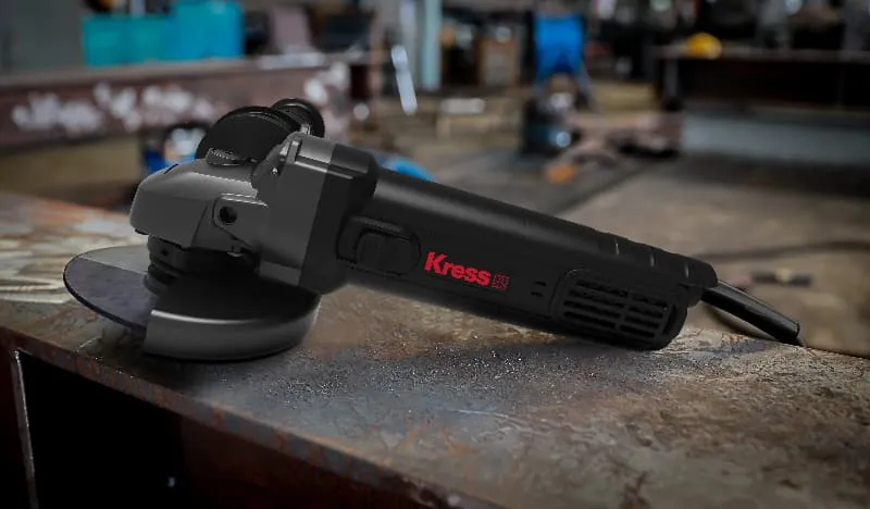 Угловая шлифмашина (болгарка) KRESS KUS20P 1400Вт 125 мм электрическая — детальное фото