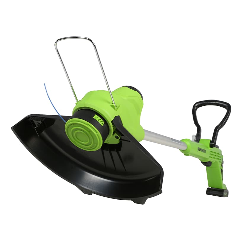 Триммер аккумуляторный Greenworks 30 см 24V G24LT28K2 107107 — детальное фото