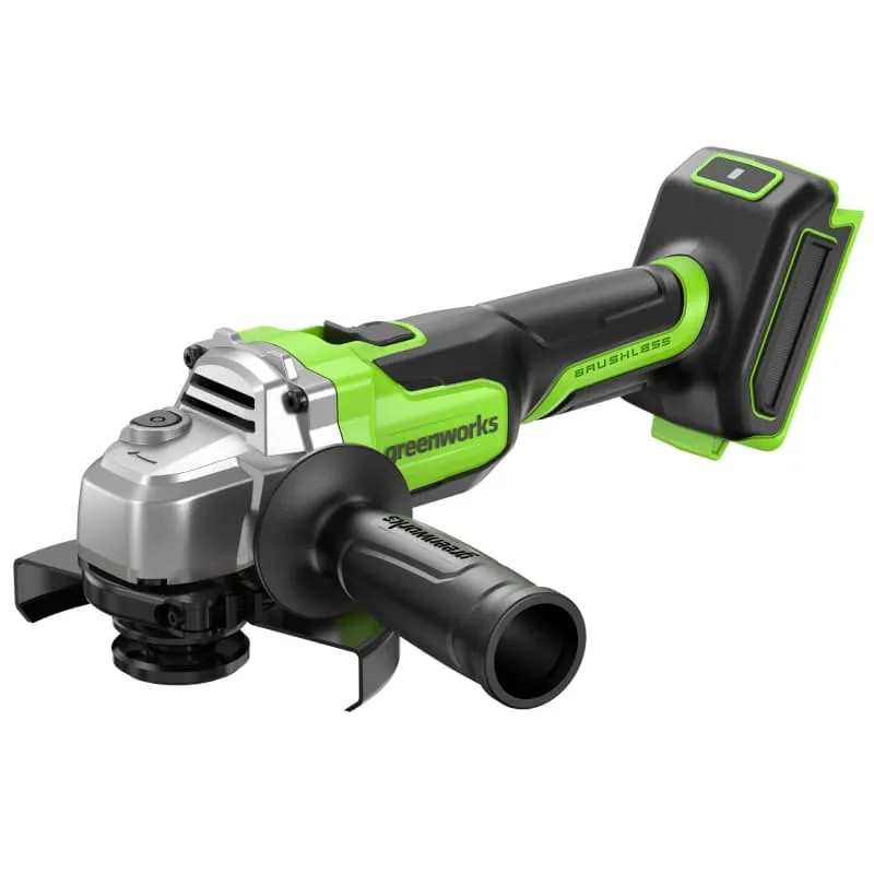 Угловая шлифовальная машина  Greenworks AG5900 24V 3201007 (125 мм) аккумуляторная — детальное фото