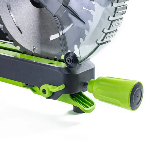 Торцовочная пила Greenworks GD24MS216 24V 1501707 (216x30 мм) с протяжкой бесщеточная аккумуляторная — детальное фото