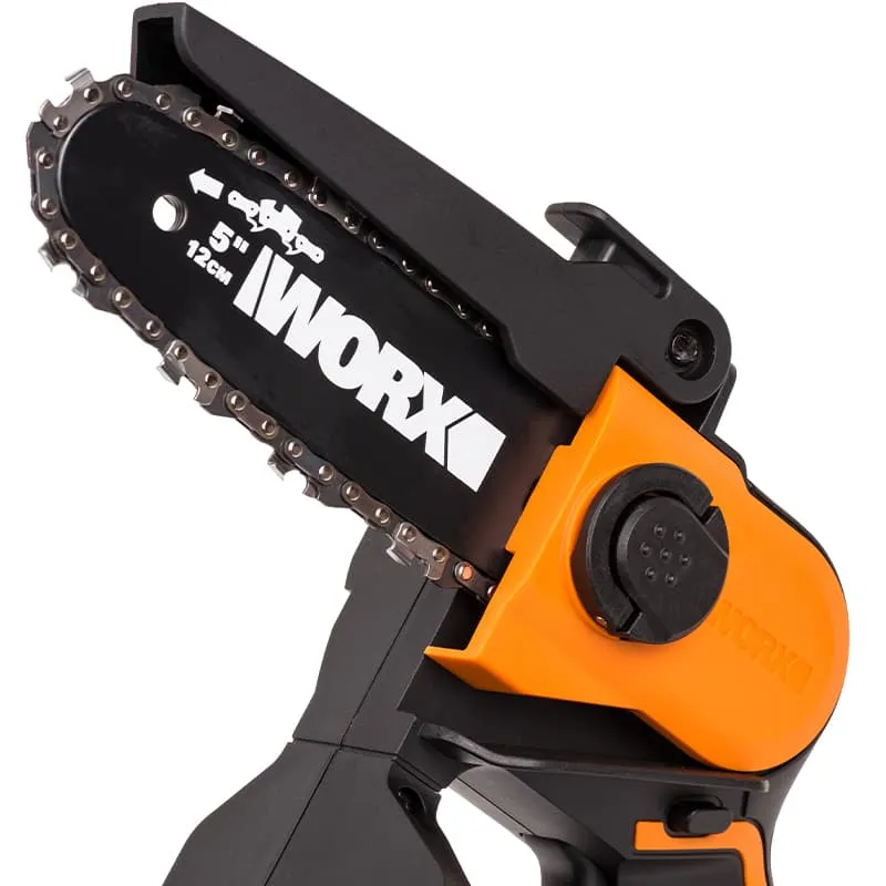 Пила цепная компактная WORX WG324E 20V аккумуляторная — детальное фото