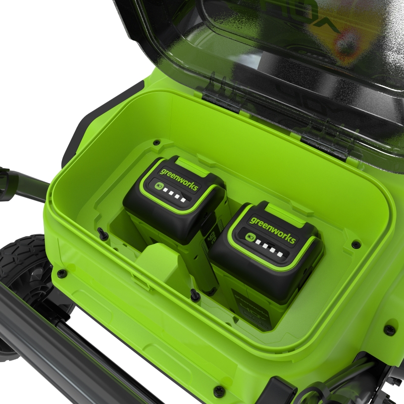 Снегоуборщик аккумуляторный Greenworks 51 см 40V GD40STX2 2603407, бесщёточный — детальное фото