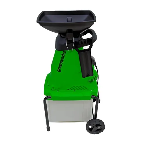 Садовый измельчитель Greenworks GW-2800SD 220V 2800W 2208007 электрический — детальное фото