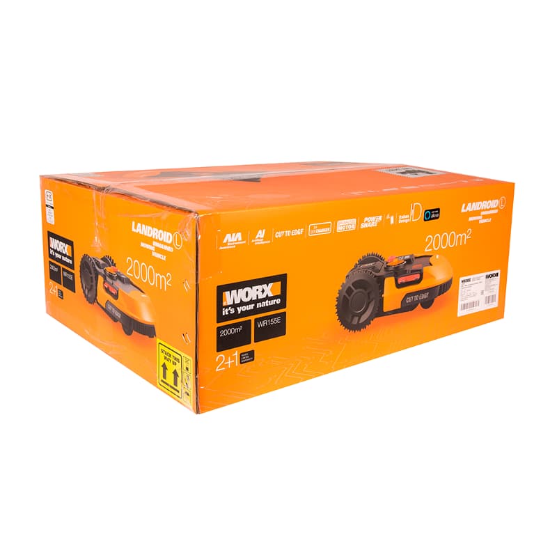 Робот газонокосилка WORX Landroid L WR155E 2000кв.м — детальное фото