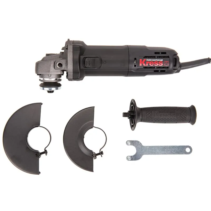 Угловая шлифмашина (болгарка) KRESS KU701 760Вт 115мм электрическая — детальное фото