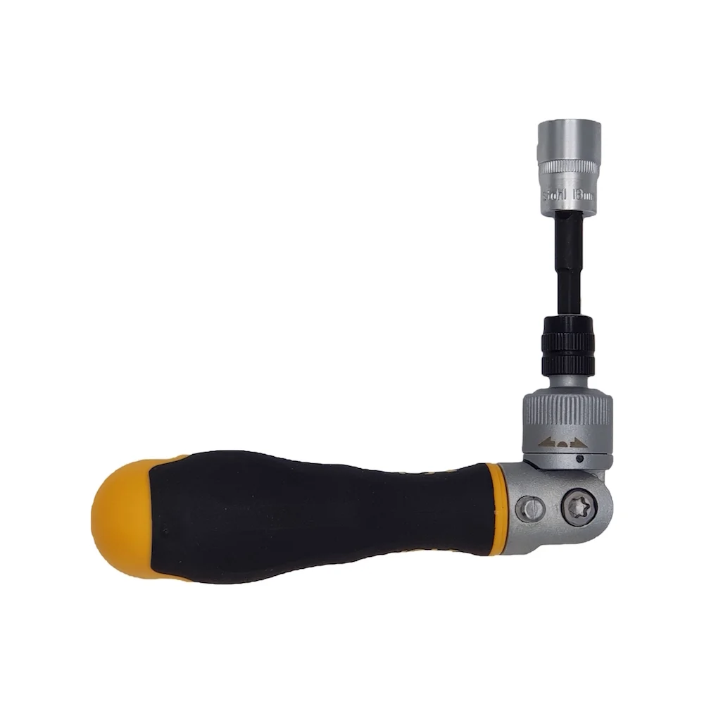 Набор бит и головок Felo Ergonic K с поворотной трещоткой, в кейсе, 20 шт 06072056 — детальное фото