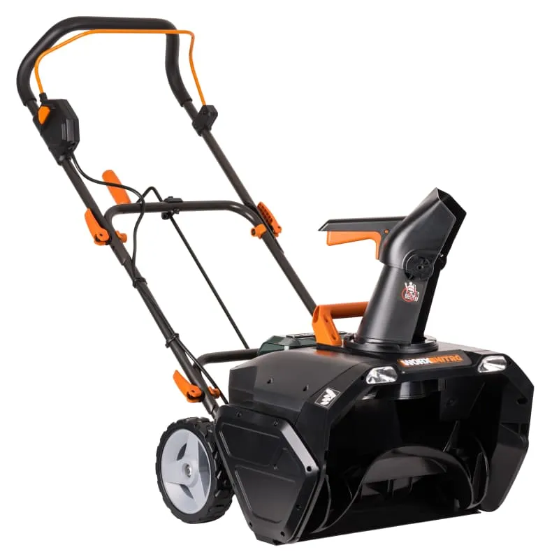 Снегоуборщик WORX WG471E 40V 50см бесщеточный аккумуляторный — детальное фото
