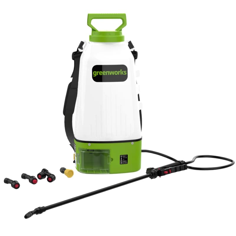 Опрыскиватель садовый 10 л аккумуляторный Greenworks 24V BPS2410, без АКБ и ЗУ