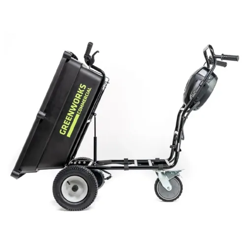 Садовая самоходная тележка Greenworks 82GC 82V 7400607 (106 л) аккумуляторная — детальное фото