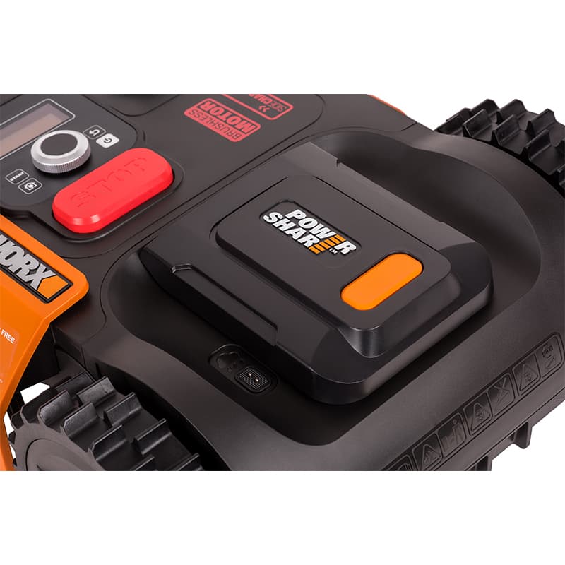 Робот газонокосилка WORX Landroid M Plus WR165E 500кв.м — детальное фото