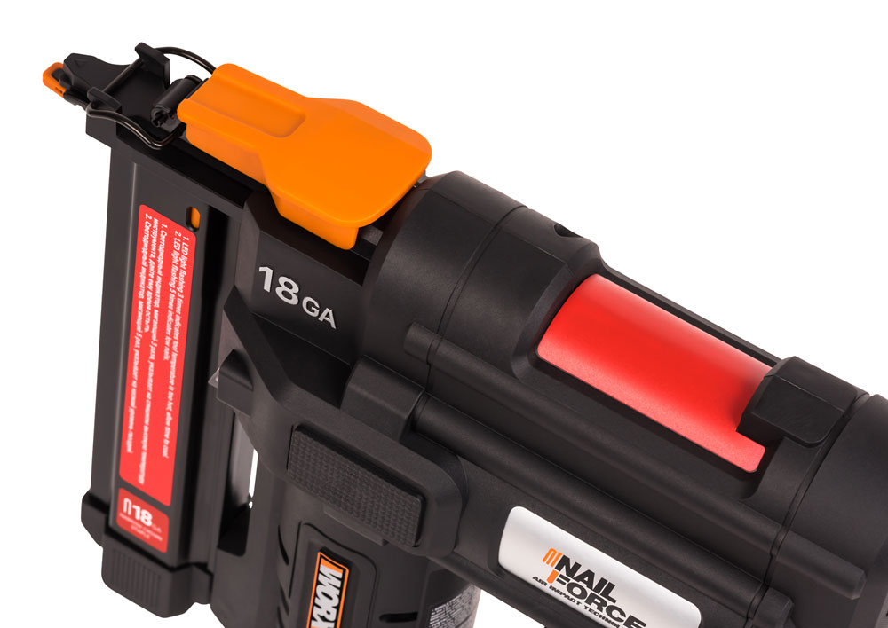 Степлер WORX WX844 20V аккумуляторный — детальное фото