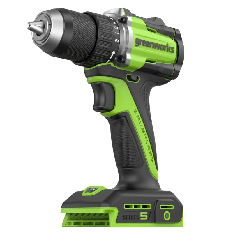 Дрель-шуруповерт 30/60 Нм аккумуляторная Greenworks 24V DD560 3708407, бесщеточная, без АКБ и ЗУ