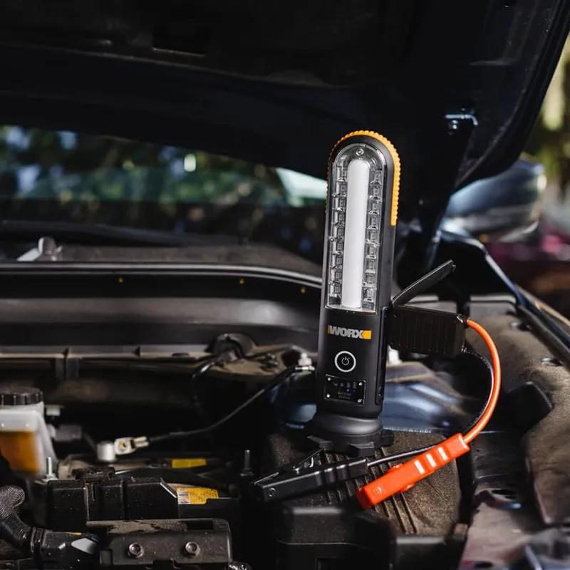 Пусковое устройство WORX WX852.1 8Ач аккумуляторное (прикуриватель для аккумулятора) — детальное фото