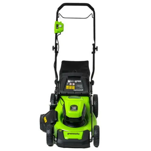 Газонокосилка Greenworks GD40LM46HP 40V 2514407 (46 см) бесщеточная аккумуляторная — детальное фото