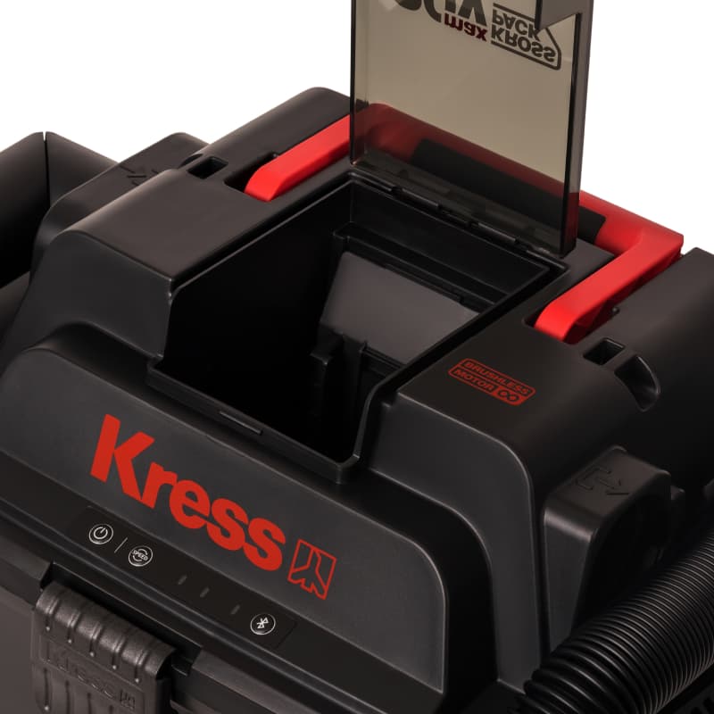 Пылесос KRESS KH035.9 20V бесщеточный аккумуляторный — детальное фото