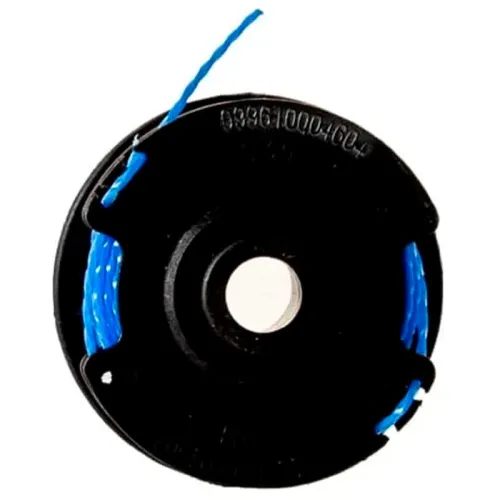 Катушка с леской 3 шт 2933307 для аккумуляторных триммеров Greenworks G24LT28 24V 2107107, G24LT25 24V 2107207 — детальное фото