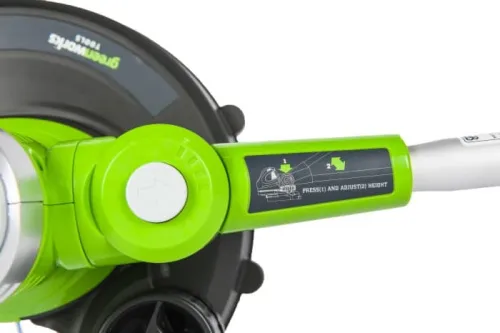 Триммер Greenworks GST5033M 500W Deluxe 21277 (33 см) электрический — детальное фото