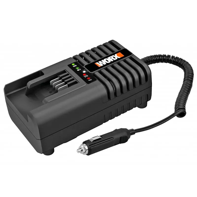 Зарядное устройство автомобильное WORX WA3765 20V 2А — детальное фото