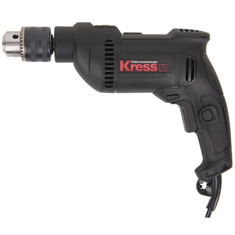 Дрель ручная KRESS KU120 650Вт 13мм электрическая — детальное фото