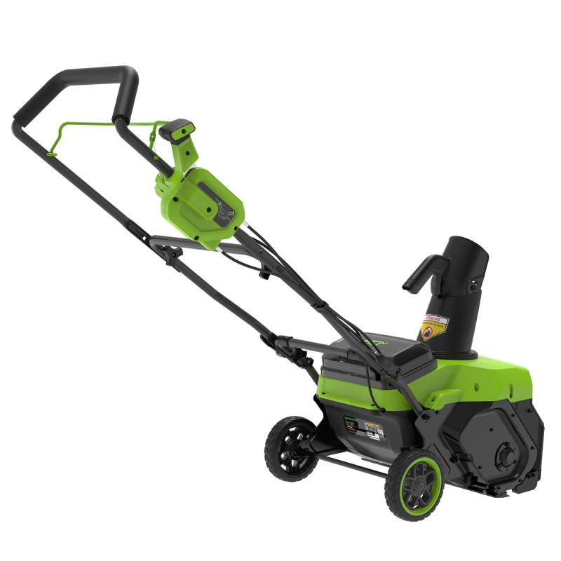 Снегоуборщик аккумуляторный Greenworks 51 см 40V GD40STX2 2603407, бесщёточный — детальное фото
