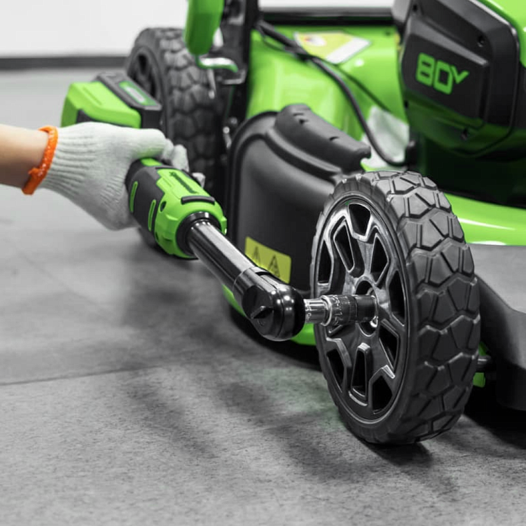 Гайковерт-трещотка удлиненная Greenworks GD24RWX 24V 3804207 (1/2") бесщеточная аккумуляторная