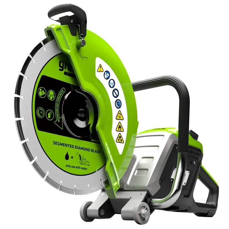 Бетонорез Greenworks 82PC14 82V 1501307 (350 мм) аккумуляторный